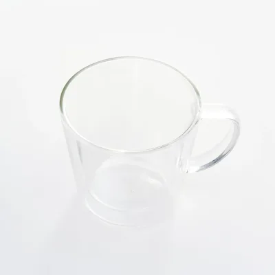 Heat Resistant Glass Double Layered Mug - 8.8 fl oz