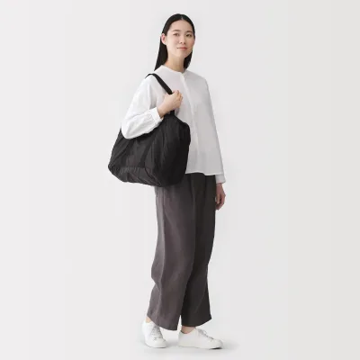 Pocketable Water Repellent Boston Bag 75L