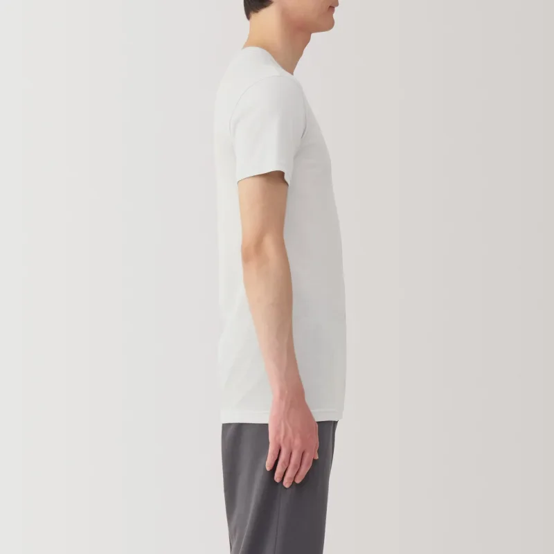 Men's Moisture-Wicking Cotton Crewneck T-Shirt