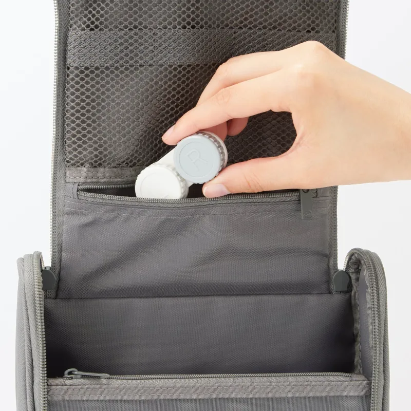 Polyester Hanging Toiletry Case