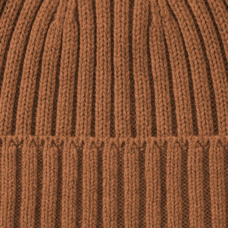 Merino Wool Rib Beanie