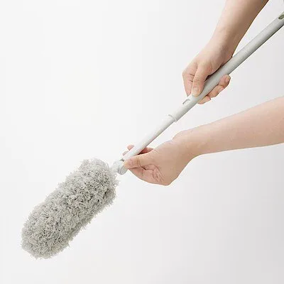 극세사 미니 핸디 걸레 밀대 (텔레스코픽 손잡이 포함)