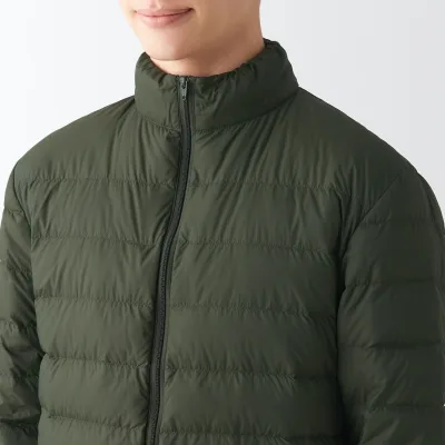 Veste légère en duvet pour homme en nylon recyclé