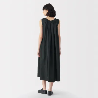 Labo Women's Ramie Fabric Sleeveless Dress