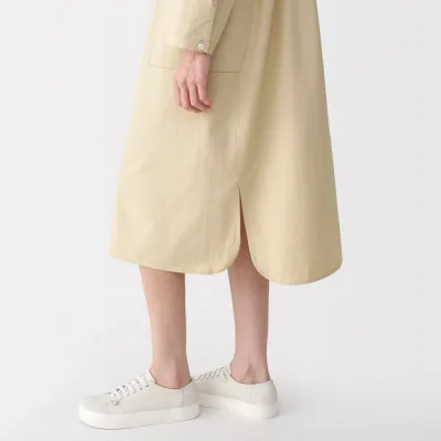 Labo Women's Washi Blend Twill Shirt Dress