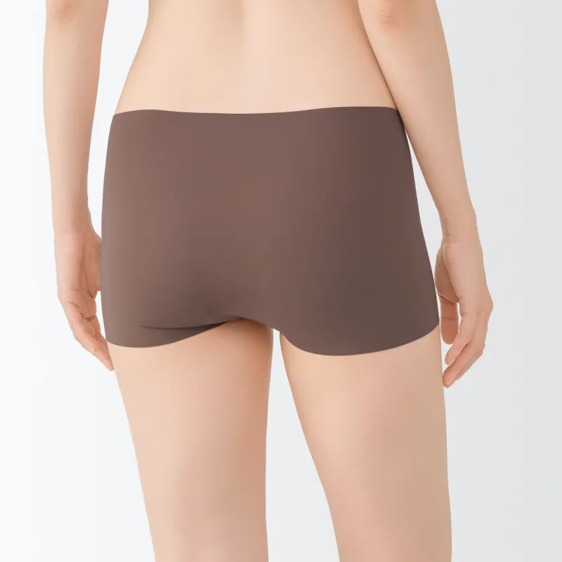 Cuecas boyshort sem costuras para mulher