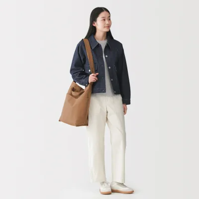 Canvas Shoulder Tote Bag