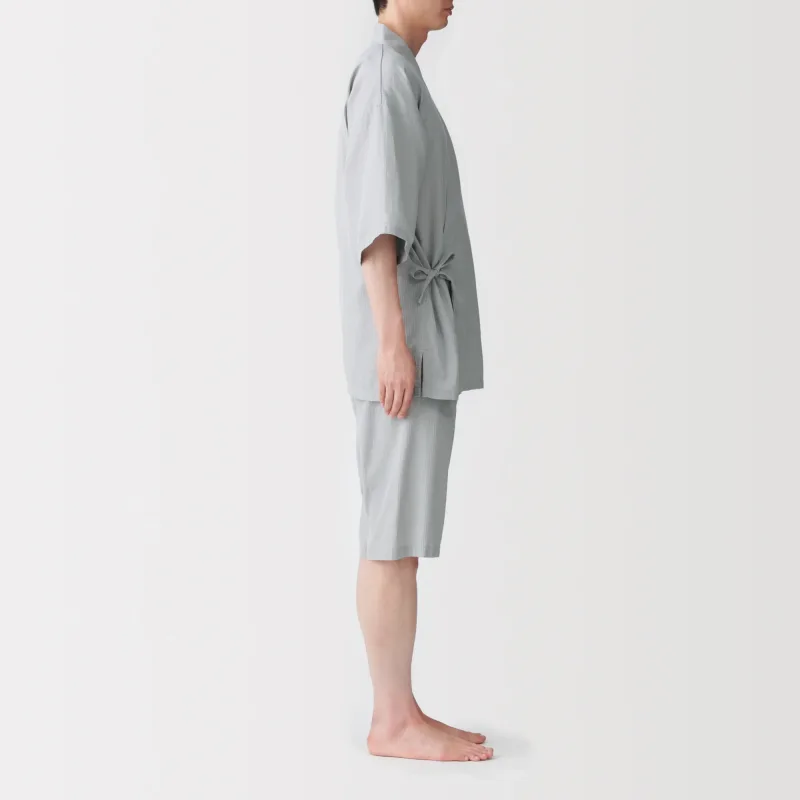 Lyocell-mix wafel jinbei