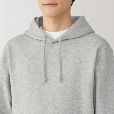 Sudadera con capucha de punto slub para hombre