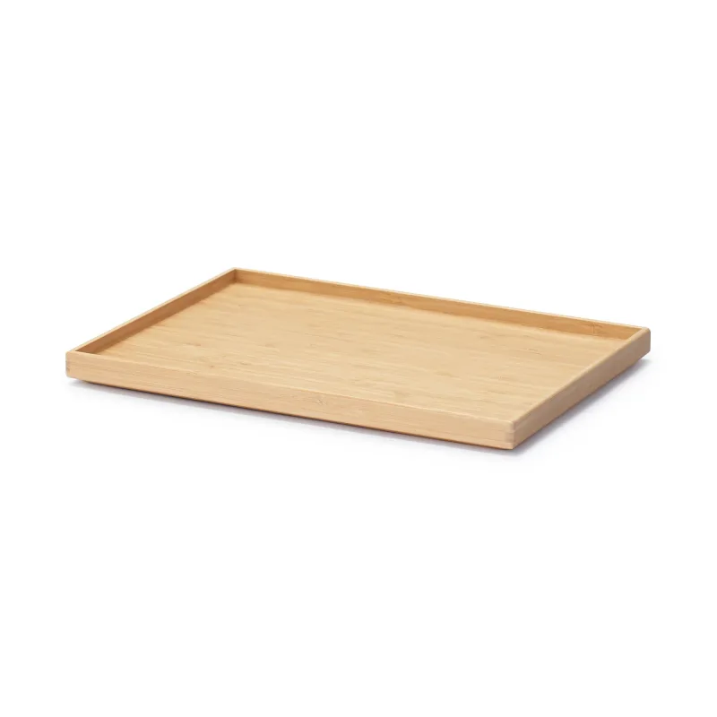 Tapa para caja apilable de bambú (An14,6 x Pr10,2 x Al1")