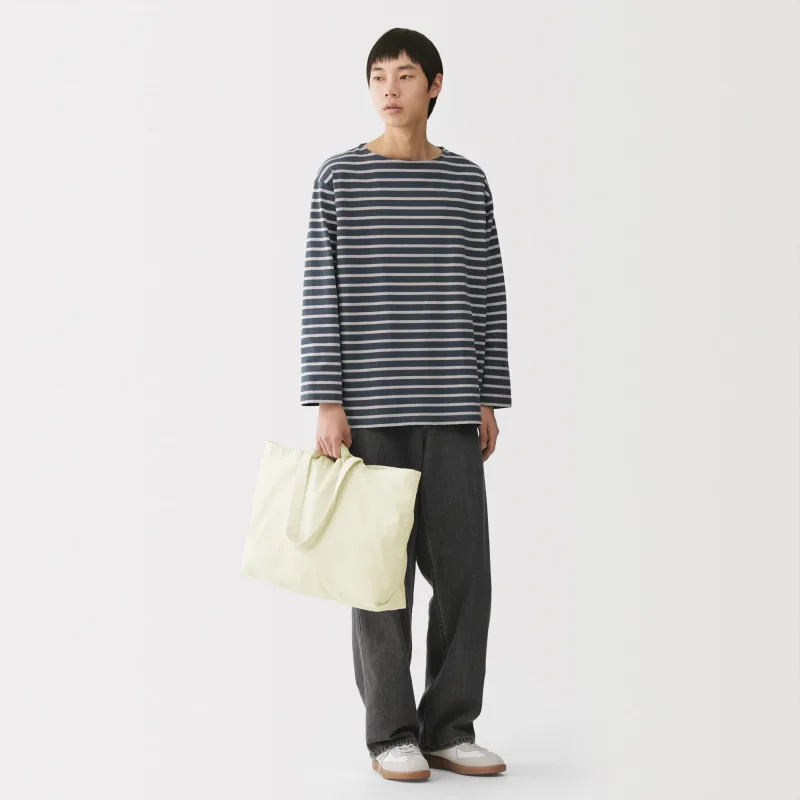 Cotton Wide Tote Bag