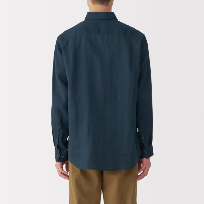 Men's Washed Linen Shirt