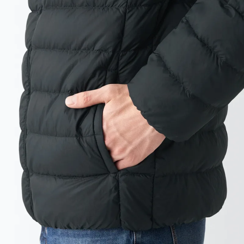 Veste légère en duvet pour homme en nylon recyclé