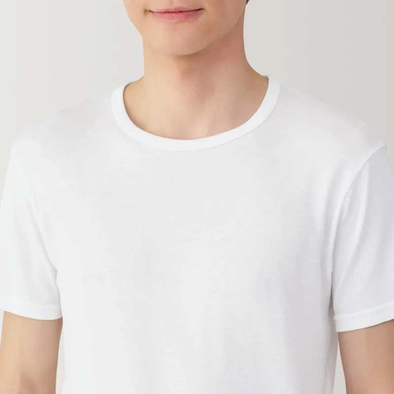 Men's Moisture-Wicking Cotton Crewneck T-Shirt