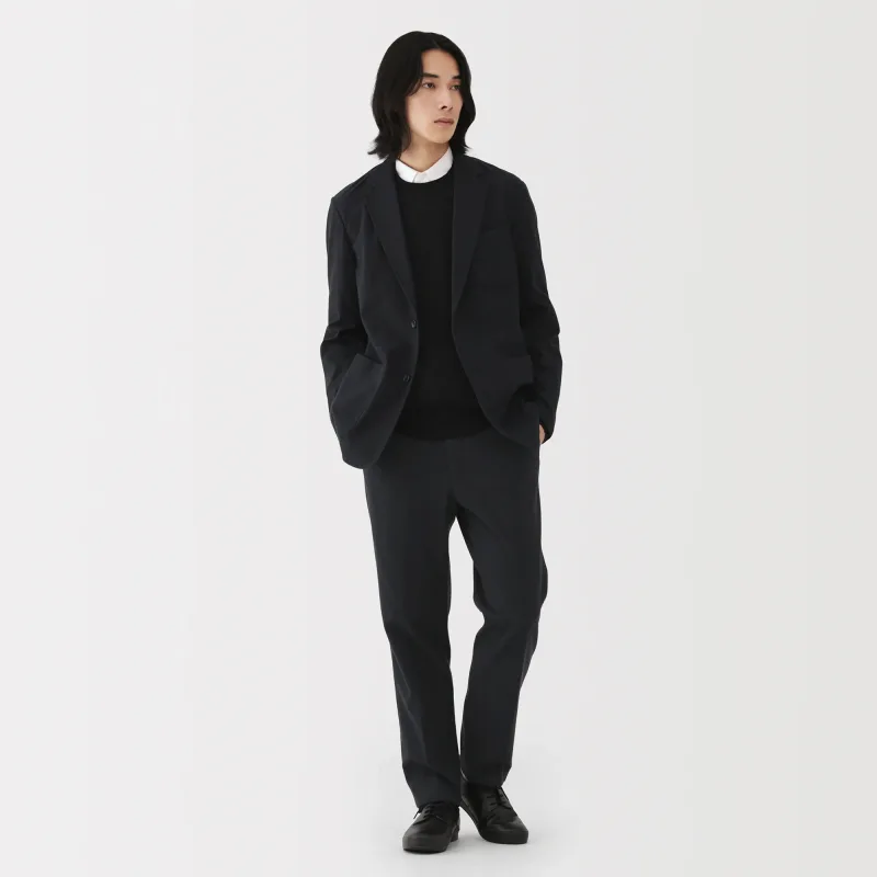 Brushed Flat Front Pants