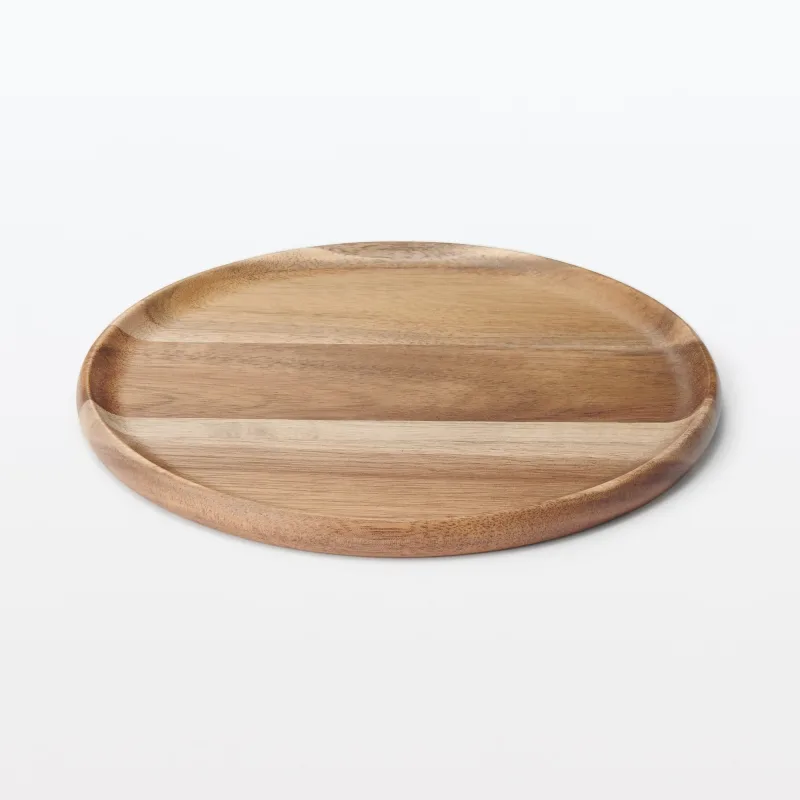 Papan Potong/Talenan Akasia Bulat Sedang