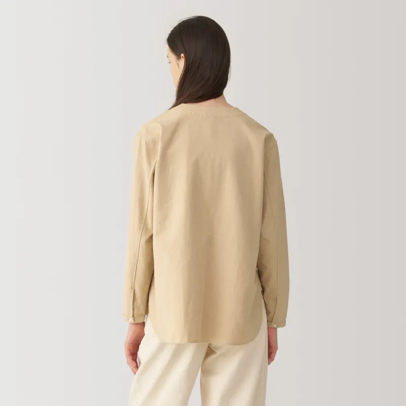 Blusa de Mulher Labo em Sarja de Algodão Escovado