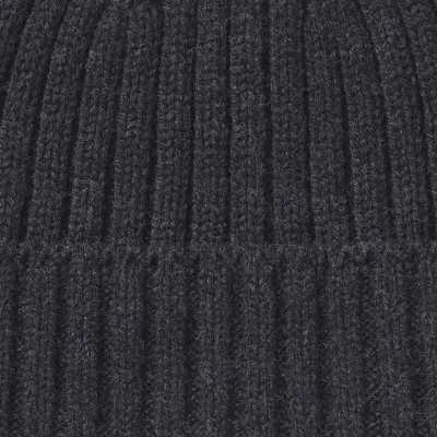 Merino Wool Rib Beanie