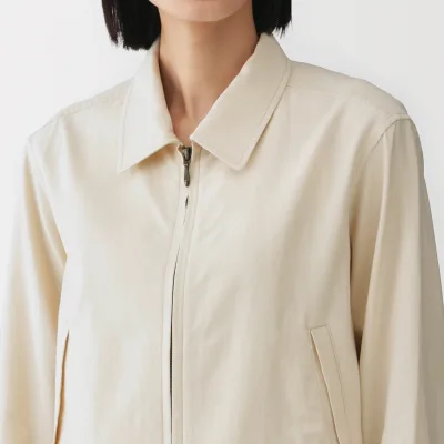 Labo Rayon Cotton Short Blouson