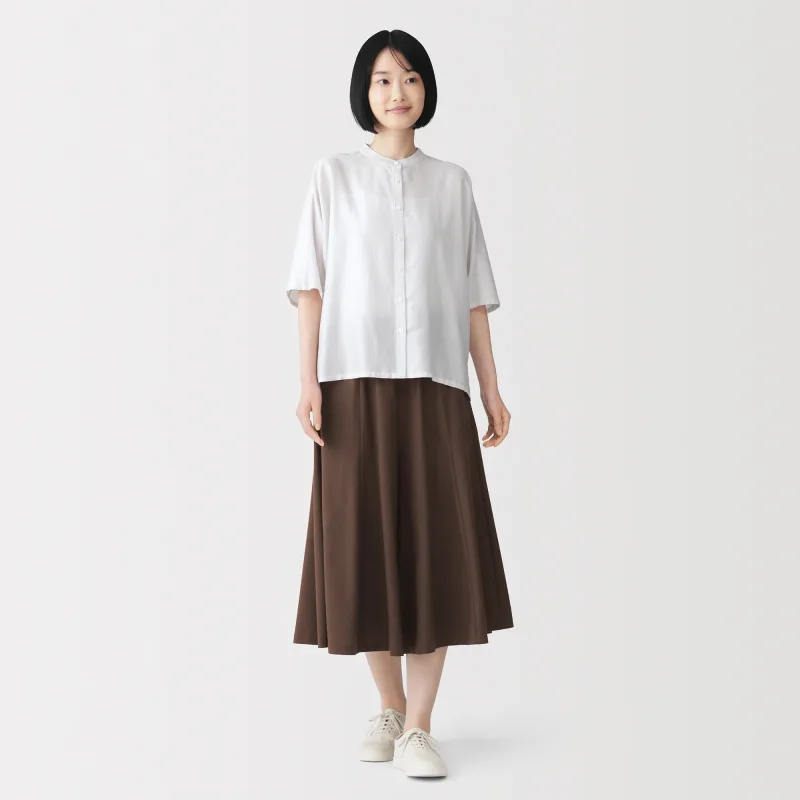Lyocell Blend Skirt Pants