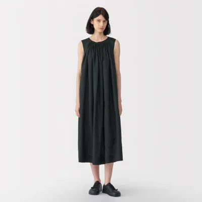 Labo Women's Ramie Fabric Sleeveless Dress