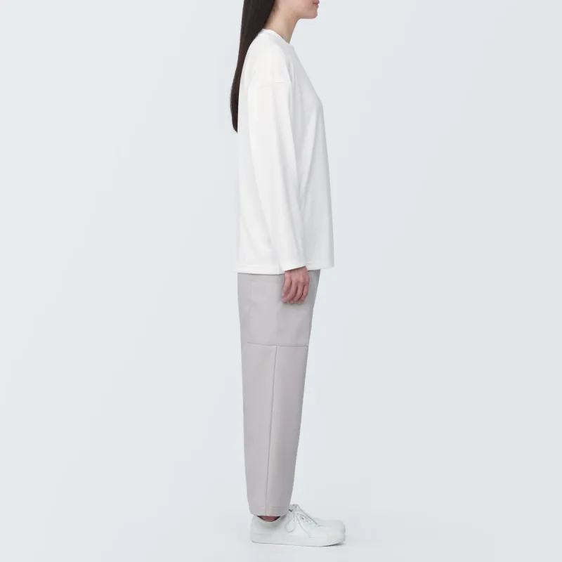 Labo Unisex Easy-Clean Quick Dry Crew Neck Long Sleeve T-Shirt