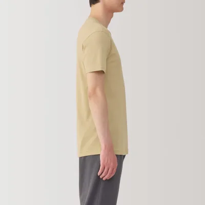 Men's Moisture-Wicking Cotton Crewneck T-Shirt