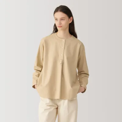Blusa de Mulher Labo em Sarja de Algodão Escovado