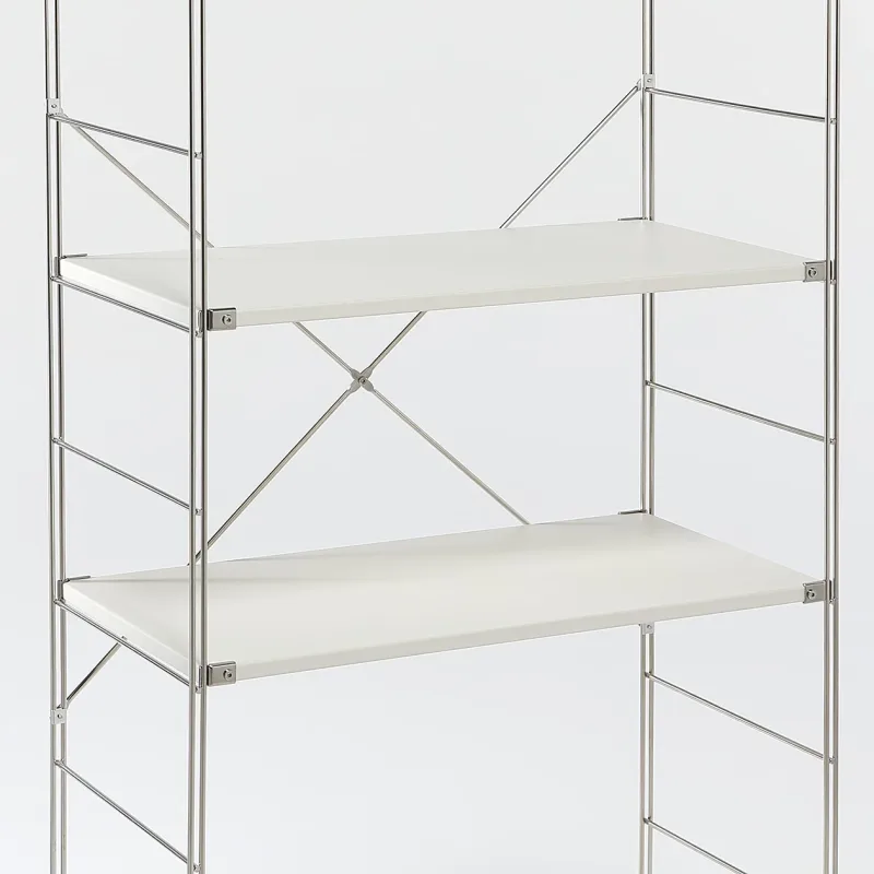 SUS Light Gray Shelving Unit Additional Shelf  - Wide (33.1")