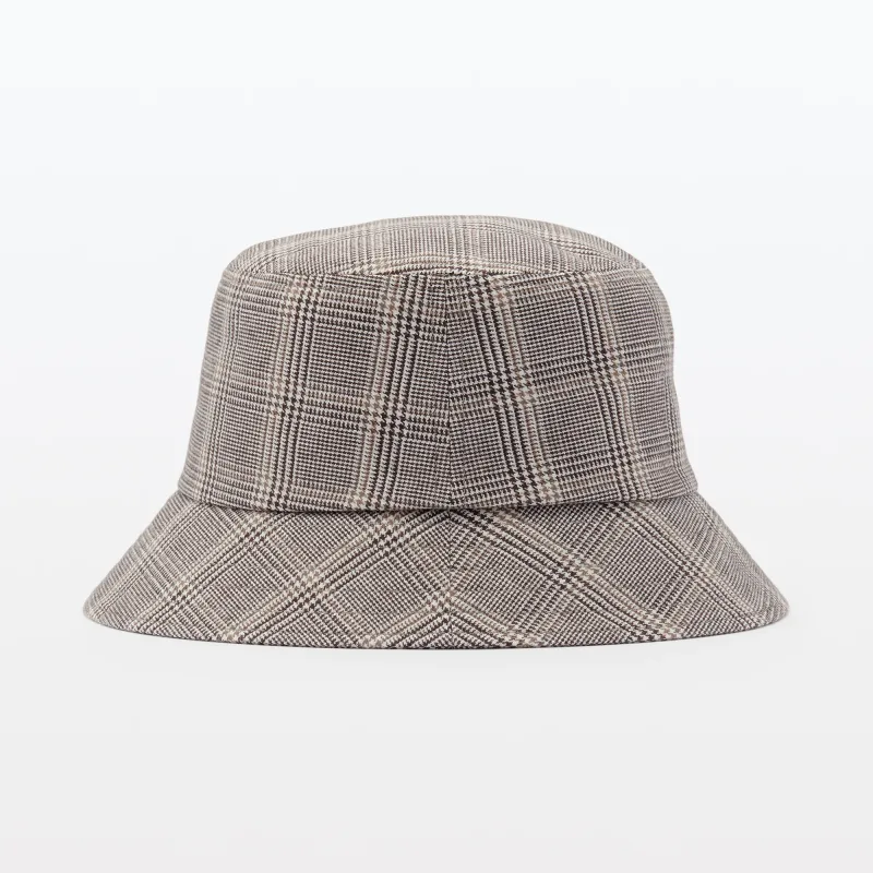 Bucket hat i flanell