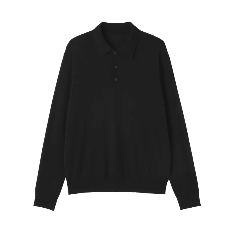 Woll-Poloshirt