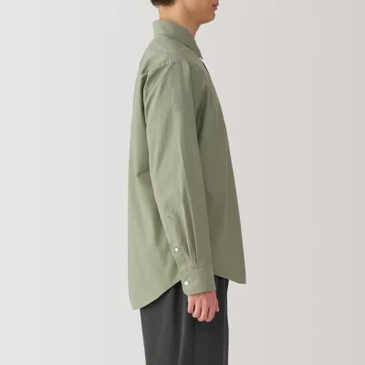Camisa de sarja lavada para homem