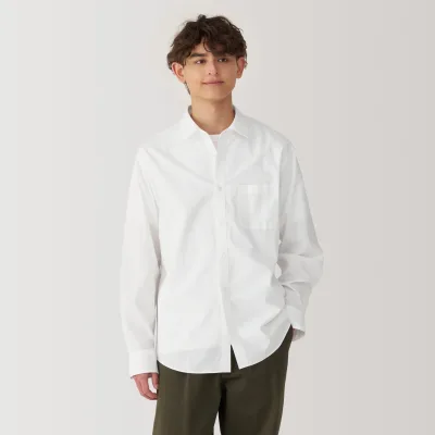 Camisa de sarja lavada para homem