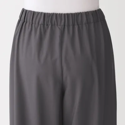 Lyocell Blend Wide Pants