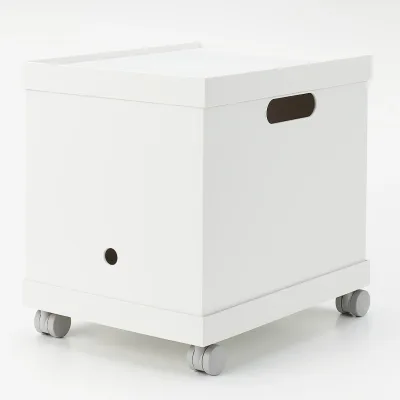 Polypropylene File Box - White Gray (Width 9.8")