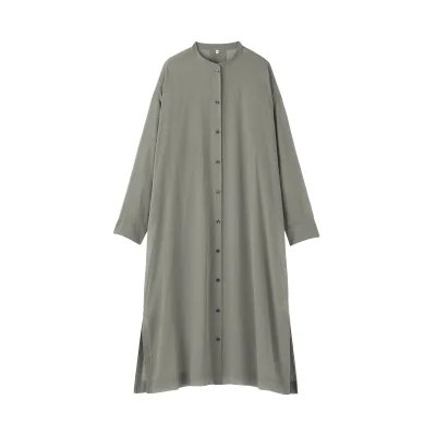 Vestido transparente de algodón de alta torsión