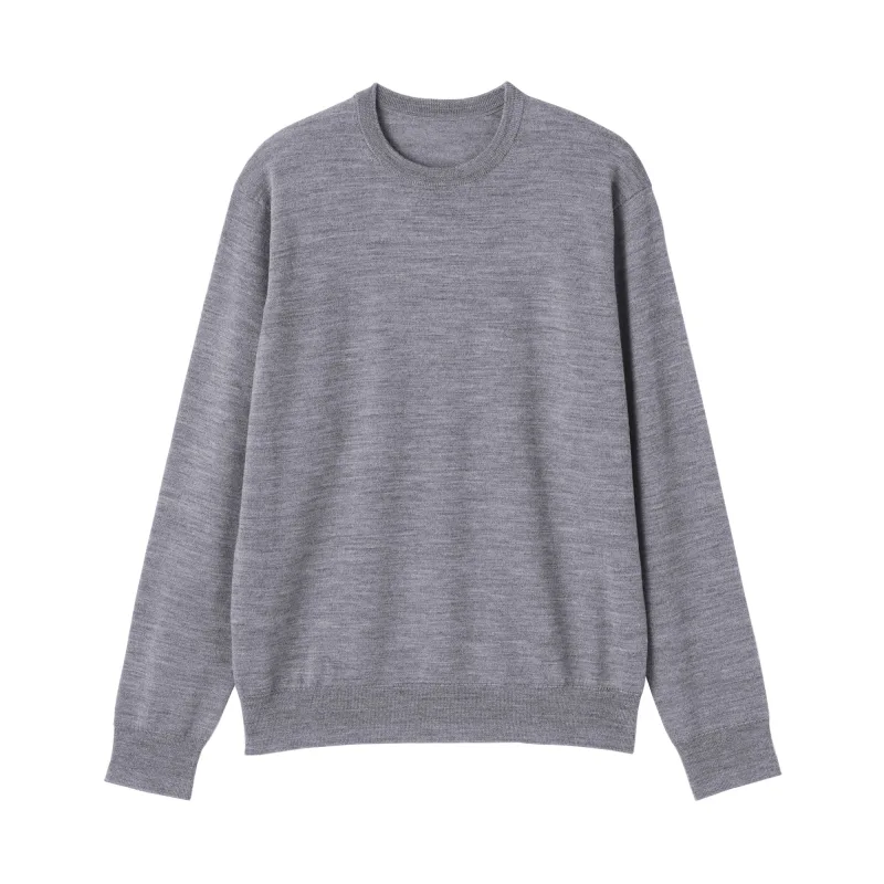 Jersey de cuello redondo de lana